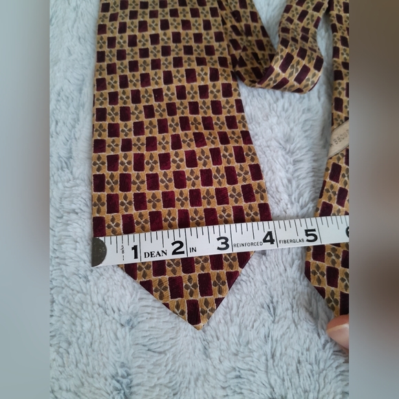 Made in italy Joseph abboud men's tie 100% silk - Picture 8 of 10